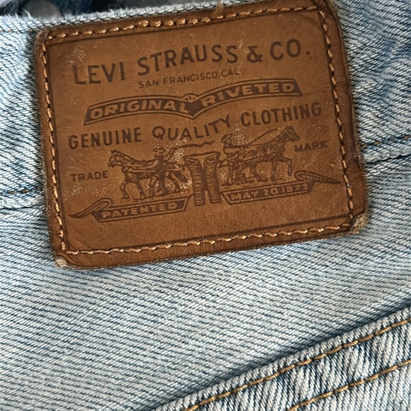 Levi’s Ribcage Straight Ankle Straight leg jeans in light wash size 27 - Picture 6 of 9